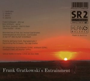 Produktbild: Frank Gratkowski's Entrainment