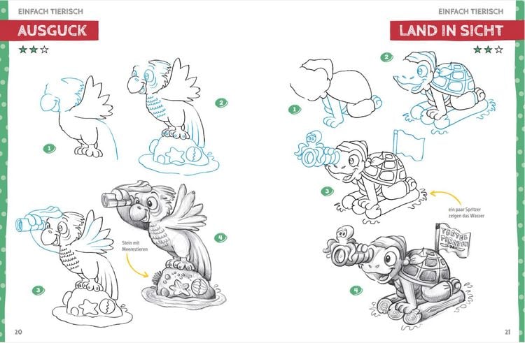Produktbild: Die Kunst des Zeichnens f&uuml;r Kinder 365 Zeichenideen