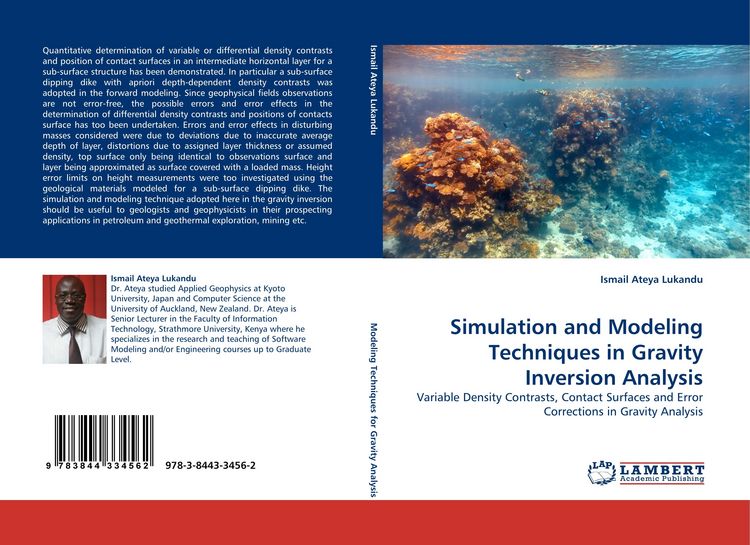 Produktbild: Simulation and Modeling Techniques in Gravity Inversion Analysis