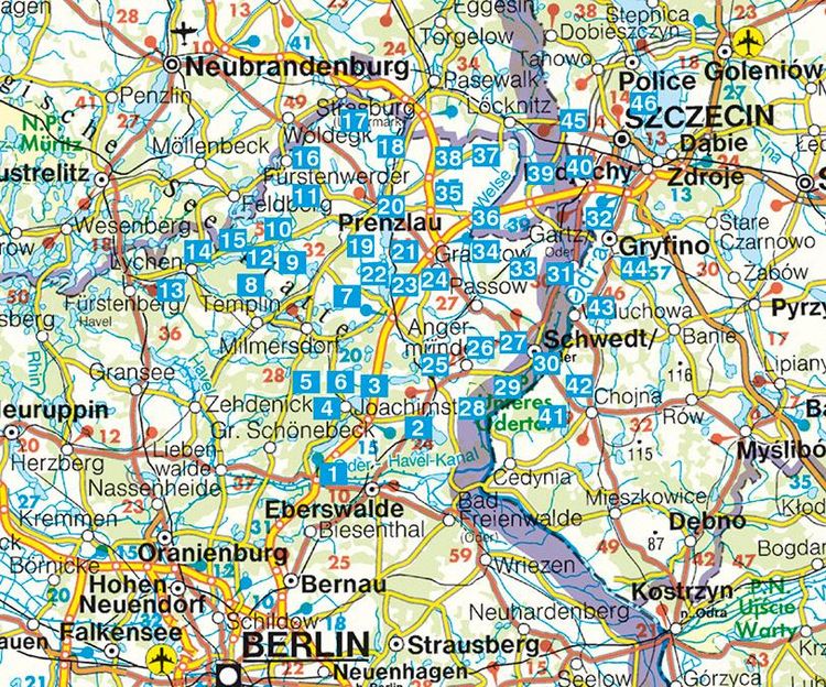 Produktbild: ROTHER Wanderf&uuml;hrer Uckermark