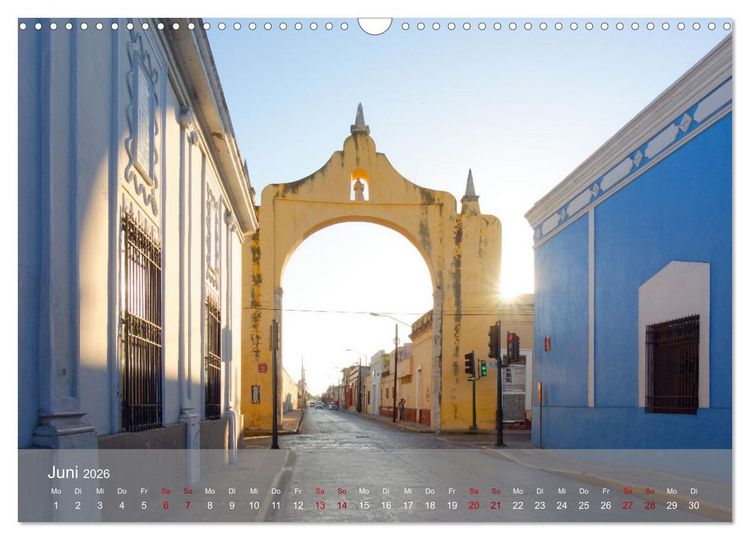 Produktbild: Bekanntes und Unbekanntes MEXIKO (Wandkalender 2026 DIN A3 quer), CALVENDO Monatskalender