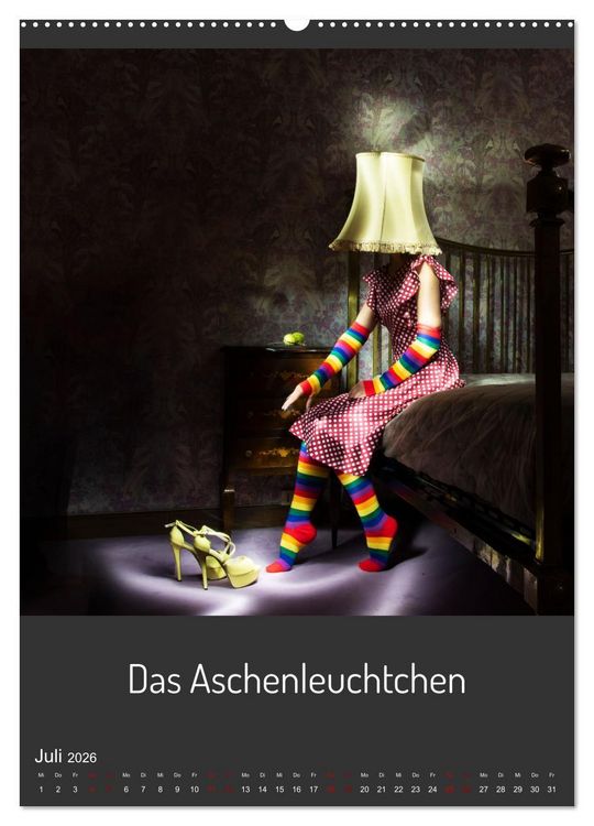 Produktbild: Die Erleuchtung (Wandkalender 2026 DIN A2 hoch), CALVENDO Monatskalender