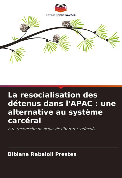 Produktbild: La resocialisation des d&eacute;tenus dans l'APAC : une alternative au syst&egrave;me carc&eacute;ral