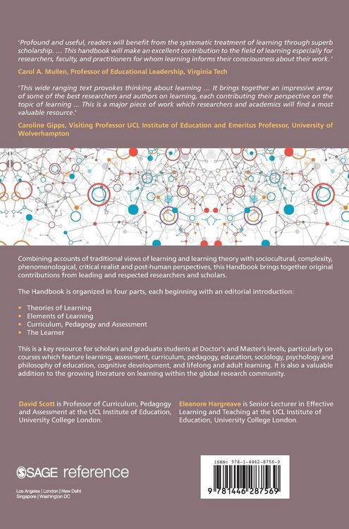 Produktbild: The SAGE Handbook of Learning