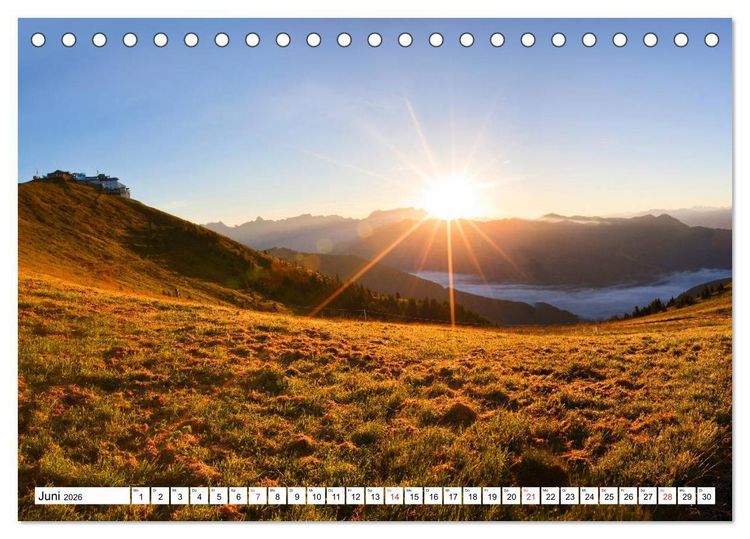 Produktbild: Pinzgauer Spaziergang (Tischkalender 2026 DIN A5 quer), CALVENDO Monatskalender