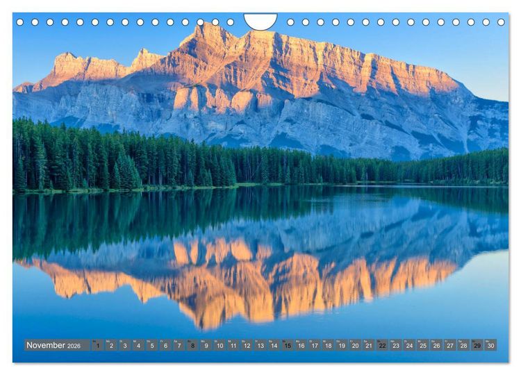 Produktbild: Kanada der Westen (Wandkalender 2026 DIN A4 quer), CALVENDO Monatskalender