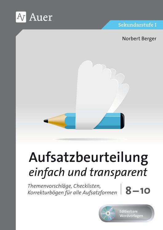Produktbild: Aufsatzbeurteilung einfach und transparent 8-10
