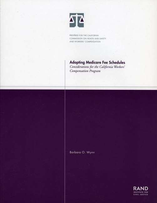 Produktbild: Adopting Medicare Fee Schedules