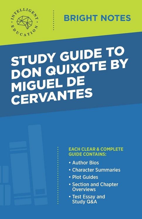 Produktbild: Study Guide to Don Quixote by Miguel de Cervantes