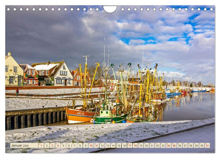 Produktbild: Greetsiel und Umzu (Wandkalender 2026 DIN A4 quer), CALVENDO Monatskalender