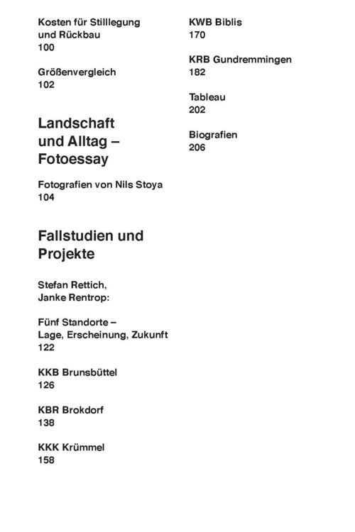 Produktbild: Nach der Kernkraft