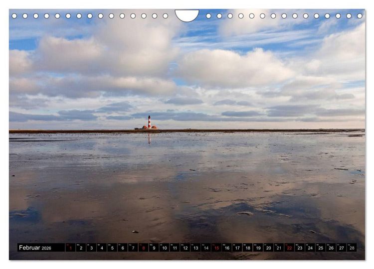 Produktbild: Schleswig-Holstein (Wandkalender 2026 DIN A4 quer), CALVENDO Monatskalender