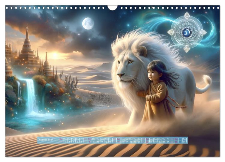 Produktbild: Spirit Animal Dreams (Wall Calendar 2027 DIN A3 landscape), CALVENDO 12 Month Wall Calendar