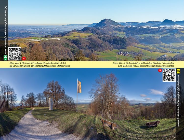 Produktbild: Schw&auml;bische Alb-Oberschwaben Weg HW7