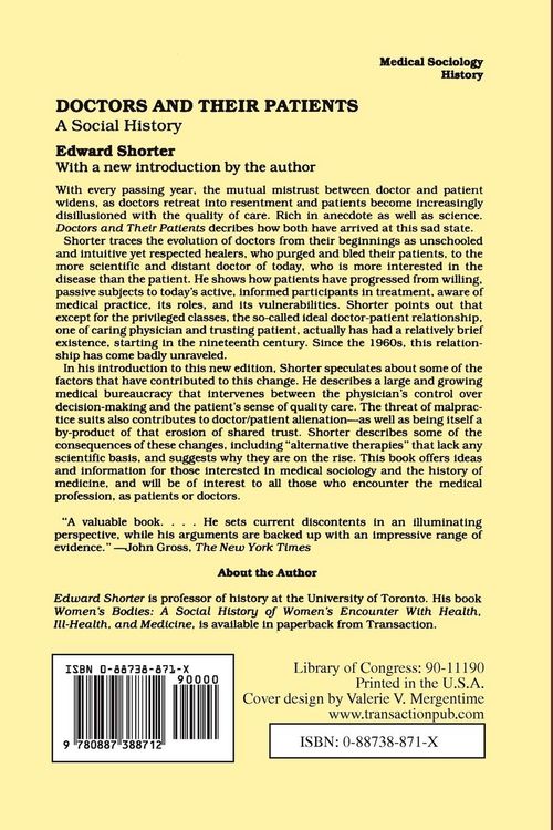 Produktbild: Doctors and Their Patients