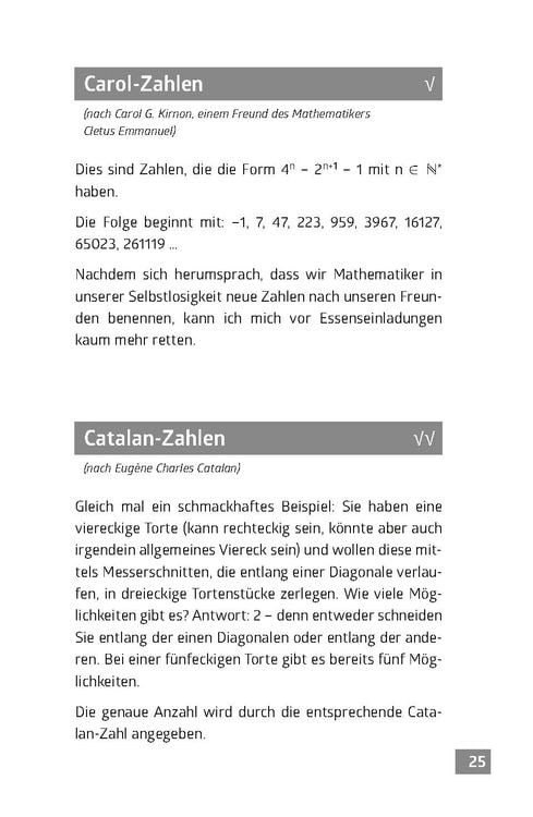 Produktbild: Die Namen der Zahlen