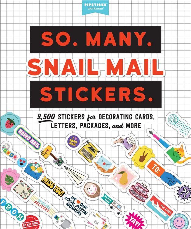 Produktbild: So. Many. Snail Mail Stickers.