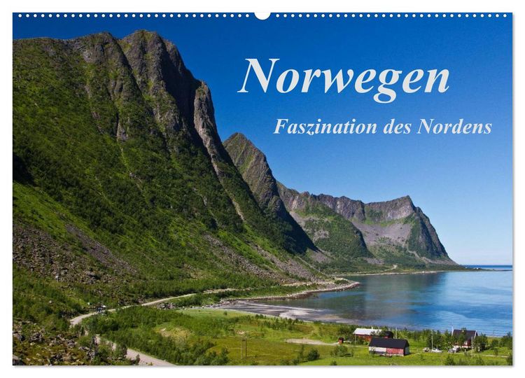 Produktbild: Norwegen - Faszination des Nordens (Wandkalender 2026 DIN A2 quer), CALVENDO Monatskalender