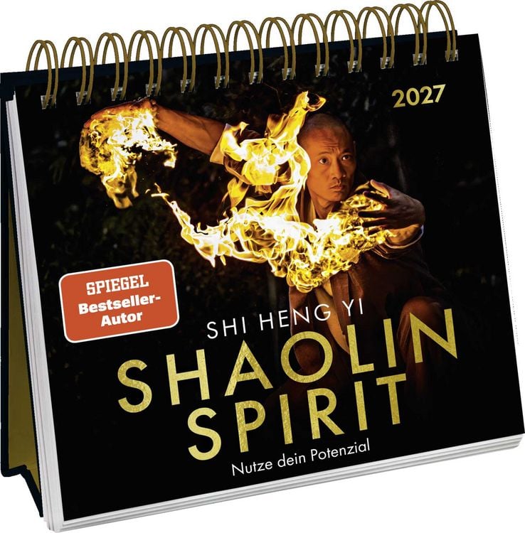Produktbild: Postkartenkalender 2027: Shaolin Spirit