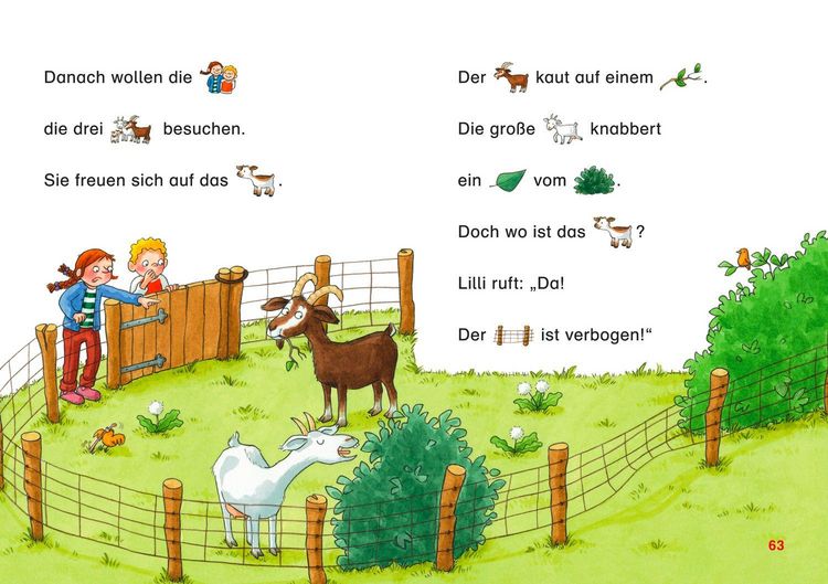 Produktbild: Duden Leseprofi &ndash; Mit Bildern lesen lernen: Verr&uuml;ckte Tiergeschichten