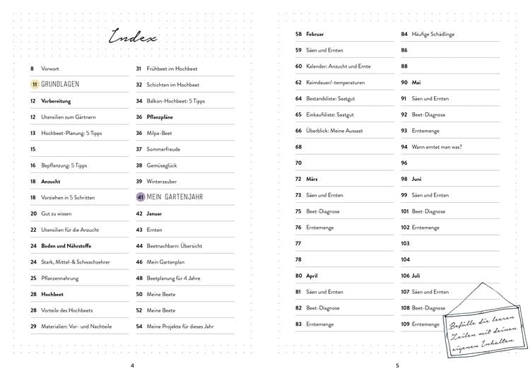 Produktbild: Hochbeet-Gl&uuml;ck &ndash; Das illustrierte Gartenbuch