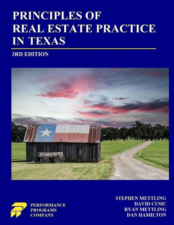 Produktbild: Principles of Real Estate Practice in Texas