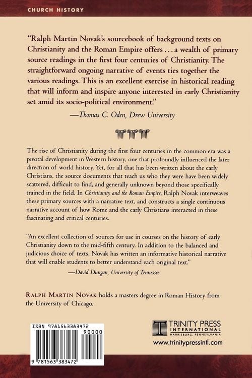 Produktbild: Christianity and the Roman Empire