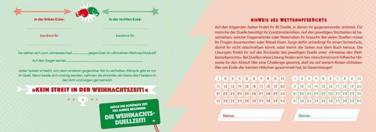 Produktbild: Mit dir spiele ich am liebsten &ndash; Das ultimative Weihnachtsduell-Buch