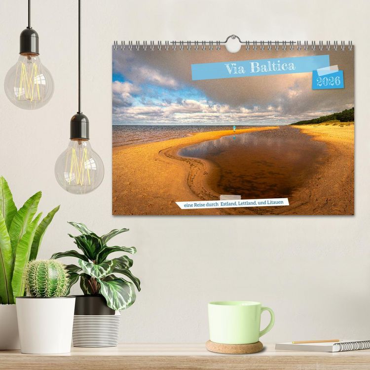 Produktbild: Via Baltica - eine Reise durch Estland, Lettland und Litauen (Wandkalender 2026 DIN A4 quer), CALVENDO Monatskalender