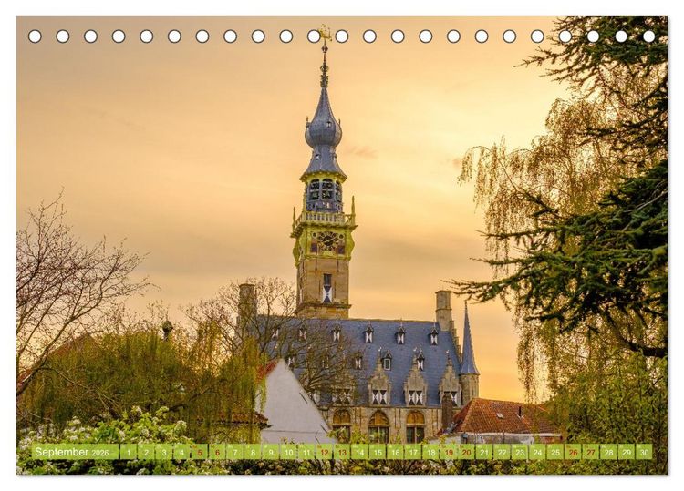 Produktbild: Das ist Zeeland! (Tischkalender 2026 DIN A5 quer), CALVENDO Monatskalender