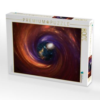 Produktbild: CALVENDO Puzzle Im schwarzen Loch | 1000 Teile Lege-Gr&ouml;&szlig;e 64x48cm Foto-Puzzle f&uuml;r gl&uuml;ckliche Stunden