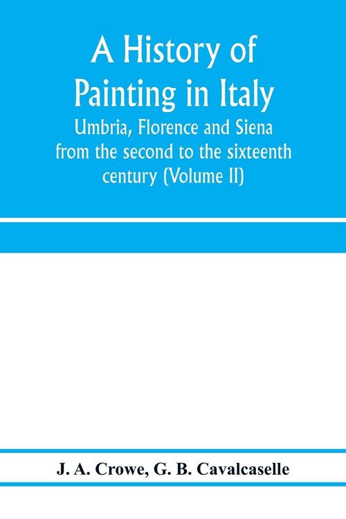 Produktbild: A history of painting in Italy