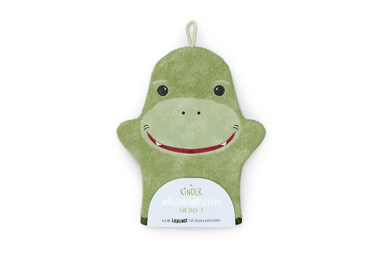Produktbild: Waschhandschuh 27x20 Dino