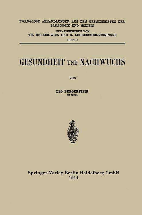 Produktbild: Gesundheit und Nachwuchs