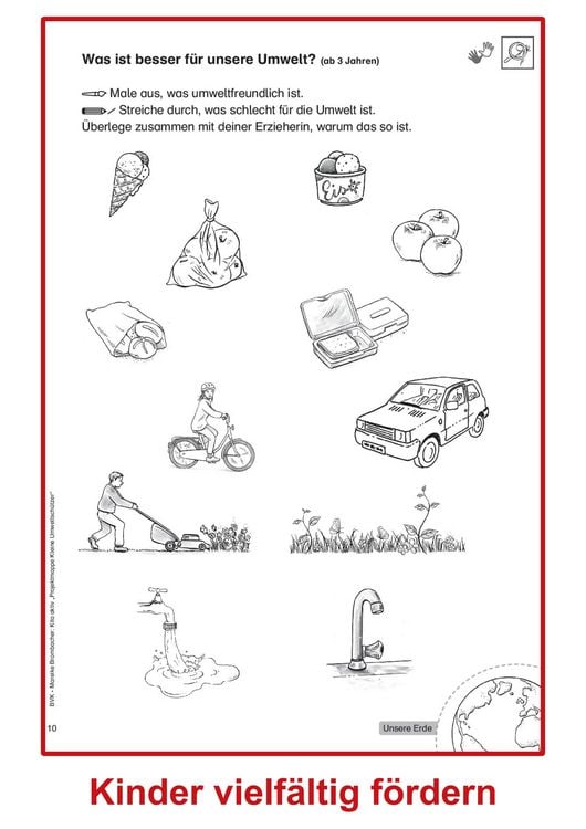 Produktbild: Kita aktiv Projektmappe Kleine Umweltsch&uuml;tzer