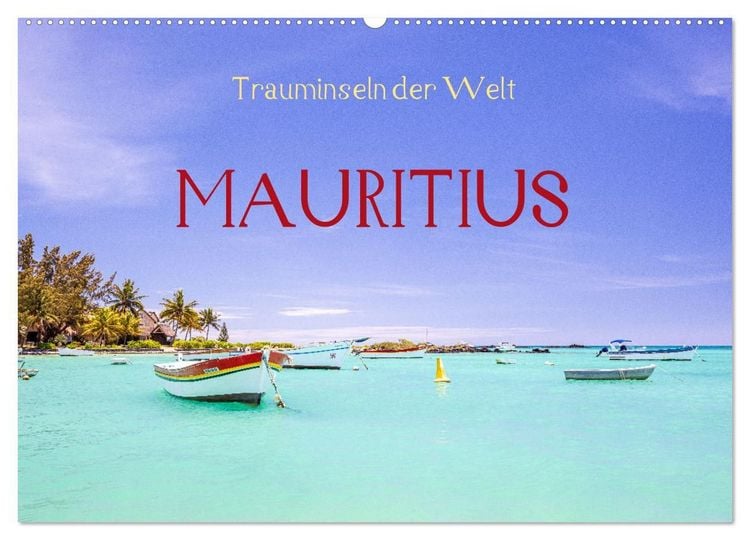 Produktbild: Trauminseln der Welt - Mauritius (Wandkalender 2027 DIN A2 quer), CALVENDO Monatskalender
