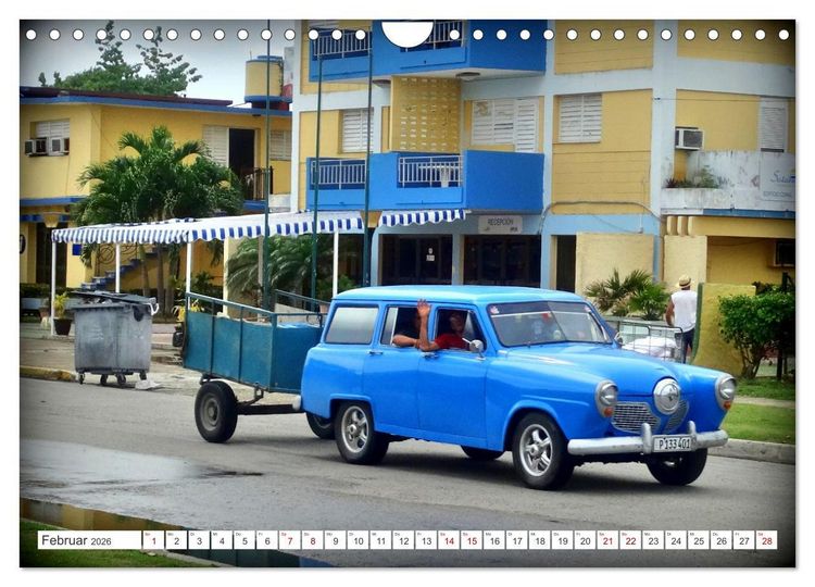 Produktbild: Kult-Kombis in Kuba - Oldtimer-Rarit&auml;ten der F&uuml;nfziger Jahre (Wandkalender 2026 DIN A4 quer), CALVENDO Monatskalender