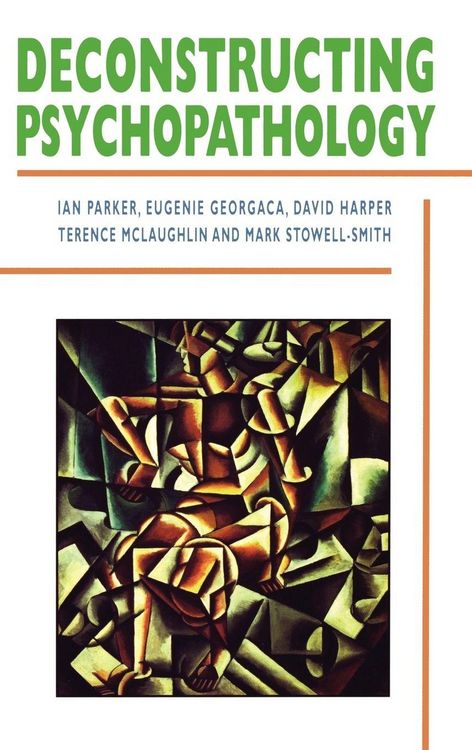 Produktbild: Deconstructing Psychopathology