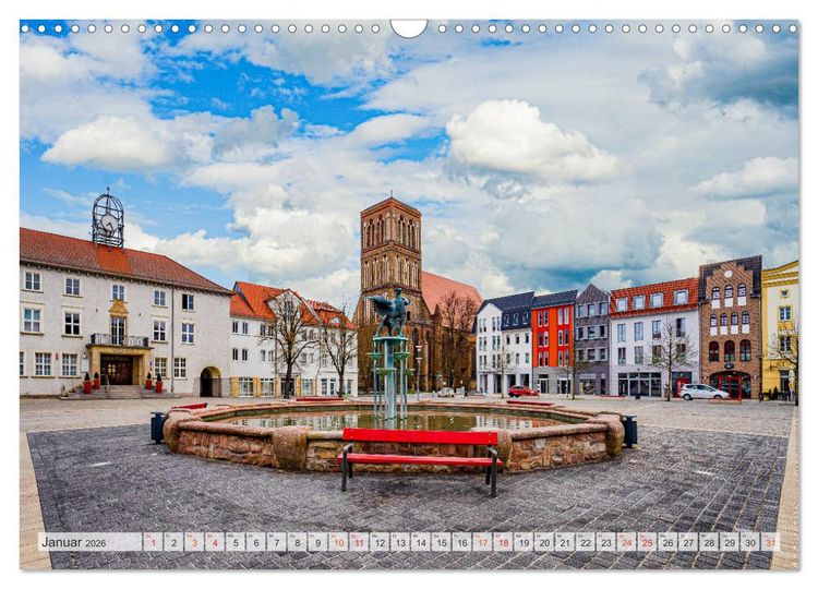 Produktbild: Anklam Impressionen (Wandkalender 2026 DIN A3 quer), CALVENDO Monatskalender