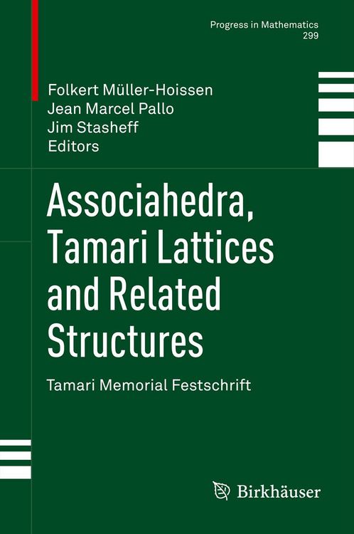 Produktbild: Associahedra, Tamari Lattices and Related Structures