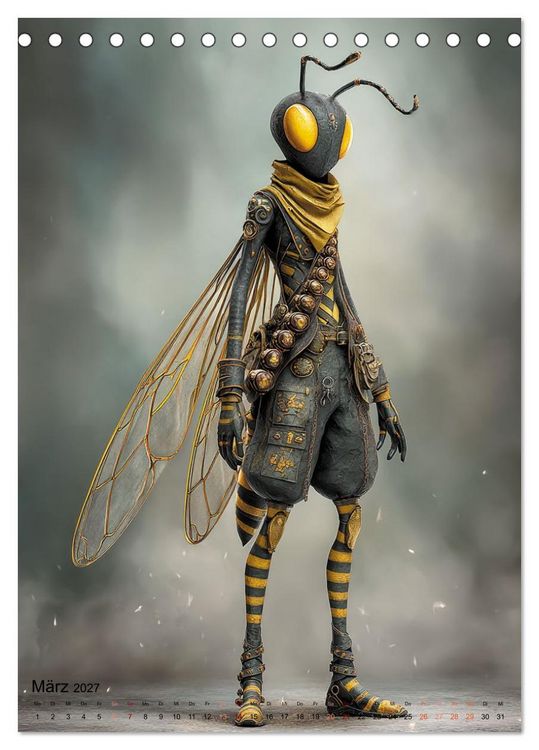 Produktbild: Insecta Fantastica (Tischkalender 2027 DIN A5 hoch), CALVENDO Monatskalender