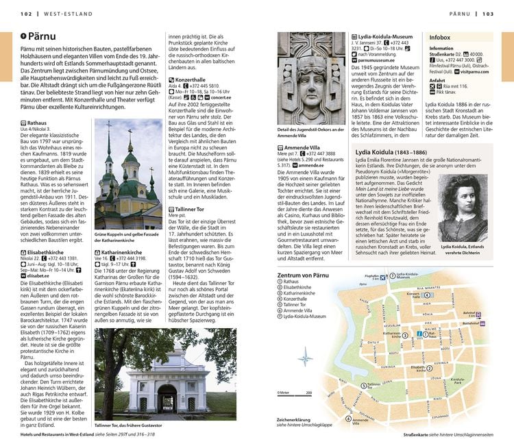 Produktbild: Vis-à-Vis Reiseführer Baltikum. Estland, Lettland & Litauen