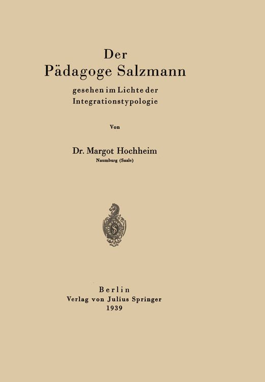 Produktbild: Der P&auml;dagoge Salzmann