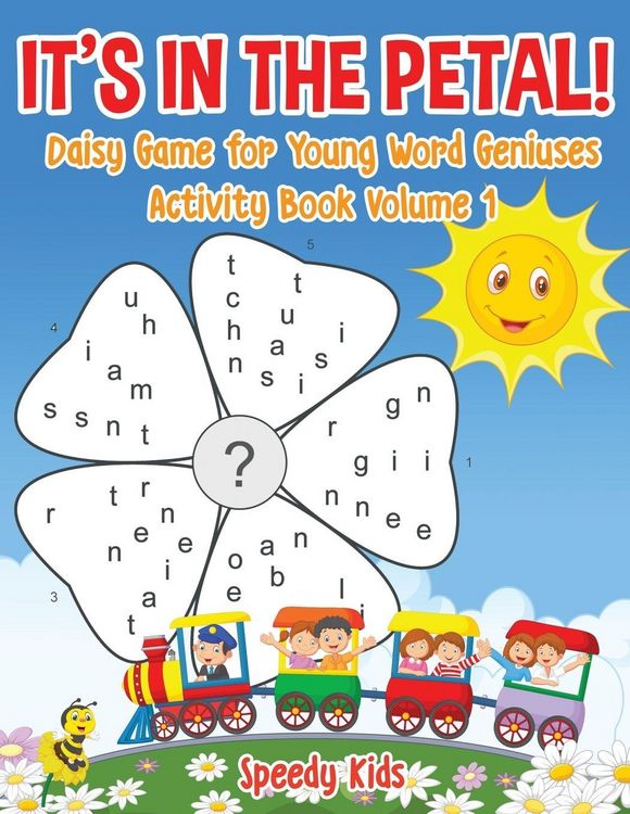 Produktbild: It's in the Petal! Daisy Game for Young Word Geniuses - Activity Book Volume 1