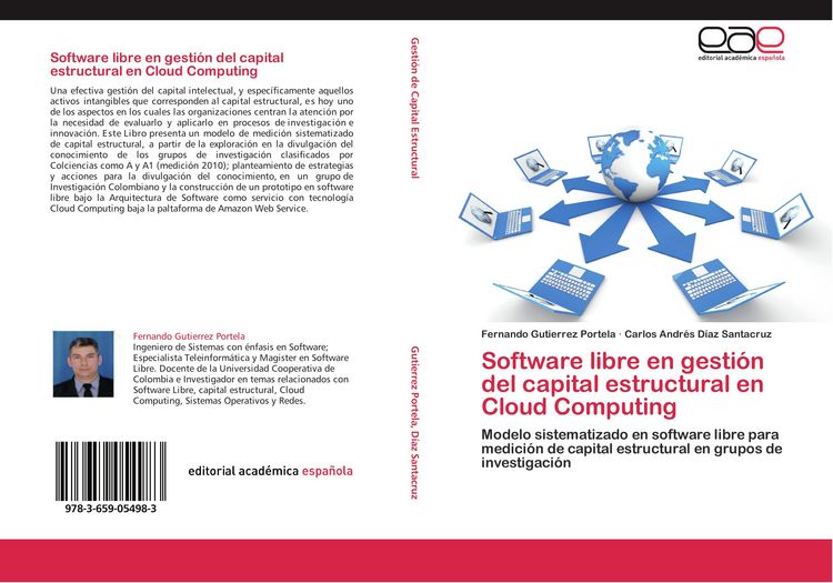 Produktbild: Software libre en gesti&oacute;n del capital estructural en Cloud Computing