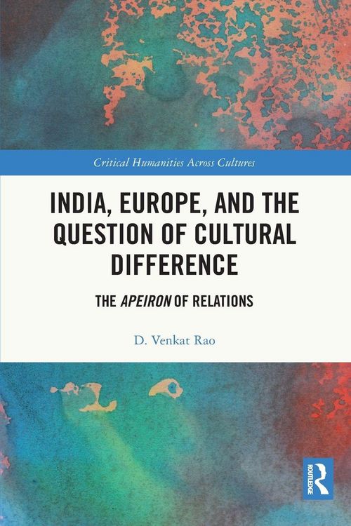 Produktbild: India, Europe and the Question of Cultural Difference