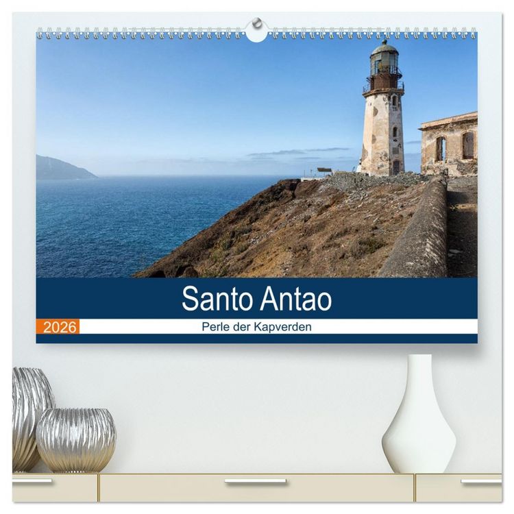 Produktbild: Santo Antao, Perle der Kapverden (hochwertiger Premium Wandkalender 2026 DIN A2 quer), Kunstdruck in Hochglanz