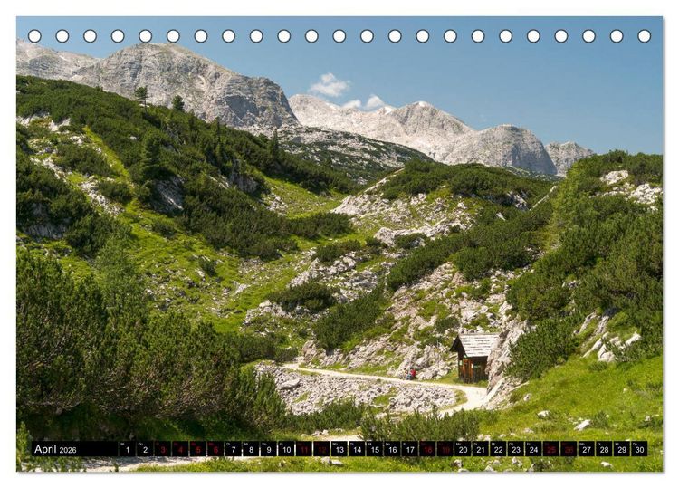 Produktbild: Welterberegion Hallstatt Dachstein (Tischkalender 2026 DIN A5 quer), CALVENDO Monatskalender