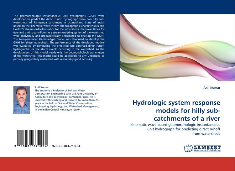 Produktbild: Hydrologic system response models for hilly sub-catchments of a river