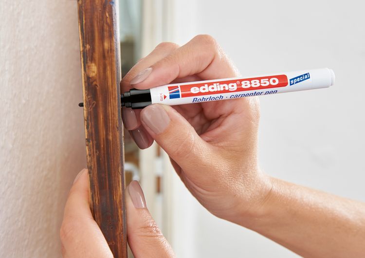 Produktbild: edding 8850 Bohrloch Marker, 0,7-1mm, schwarz